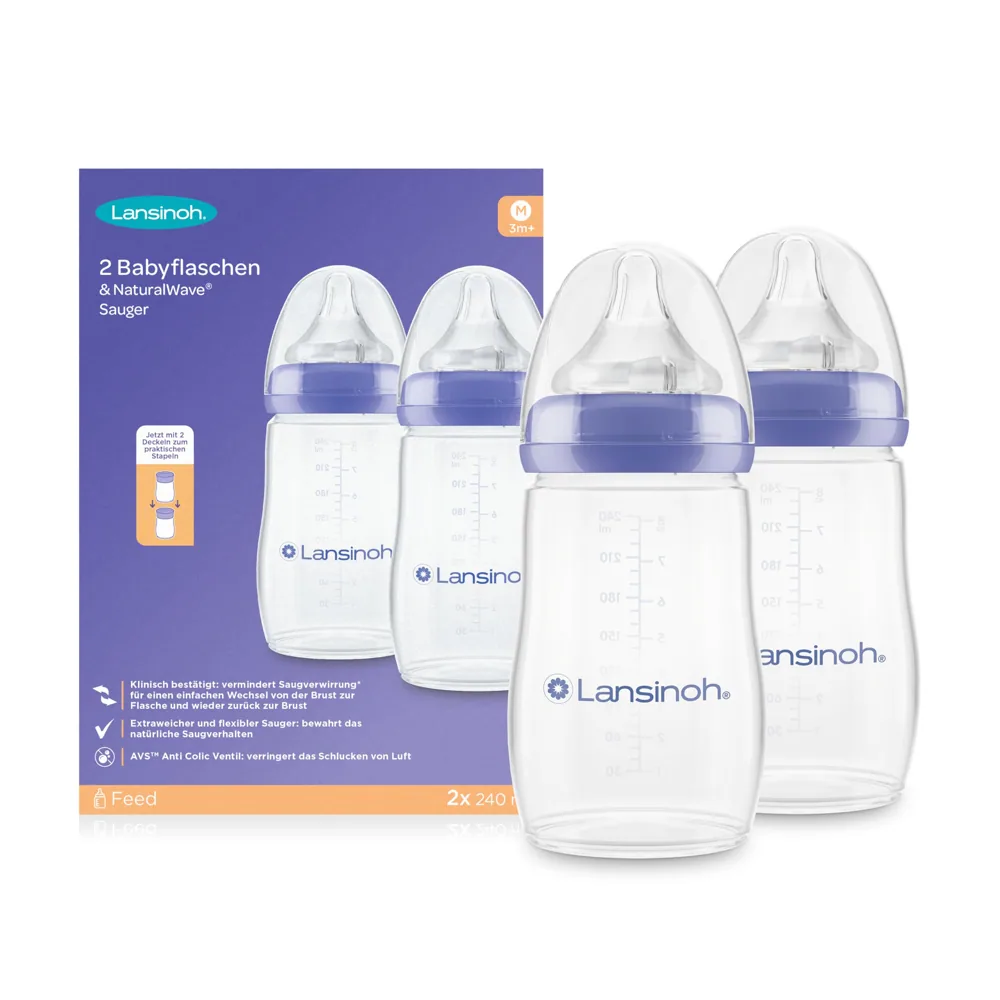 Lansinoh Natural Wave 2x240 ml