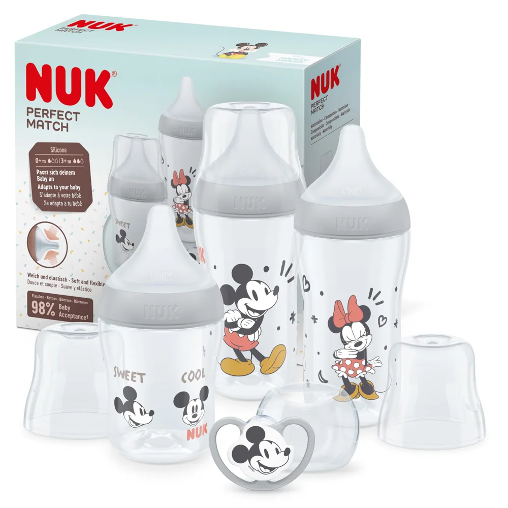 NUK Perfect Match (3 biberones)