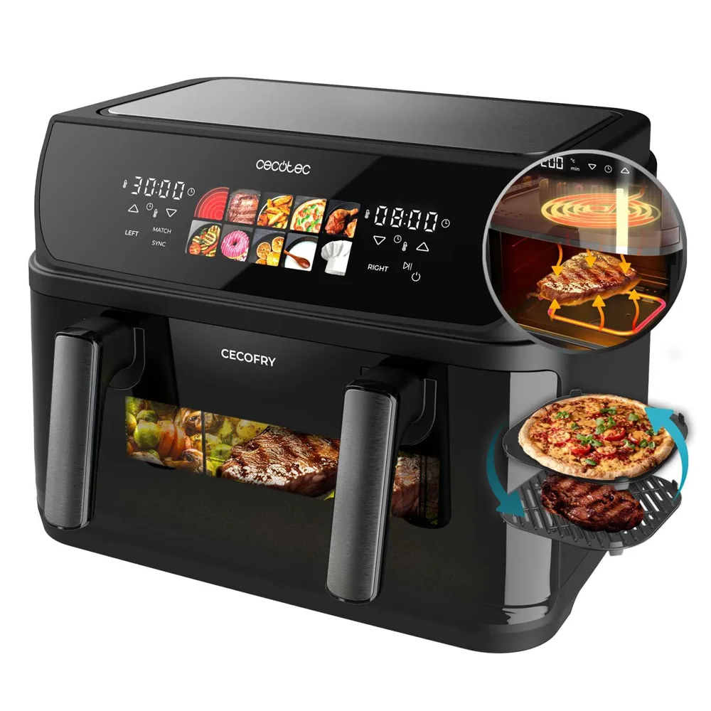 Cecotec Cecofry&Grill Duoheat 10 L