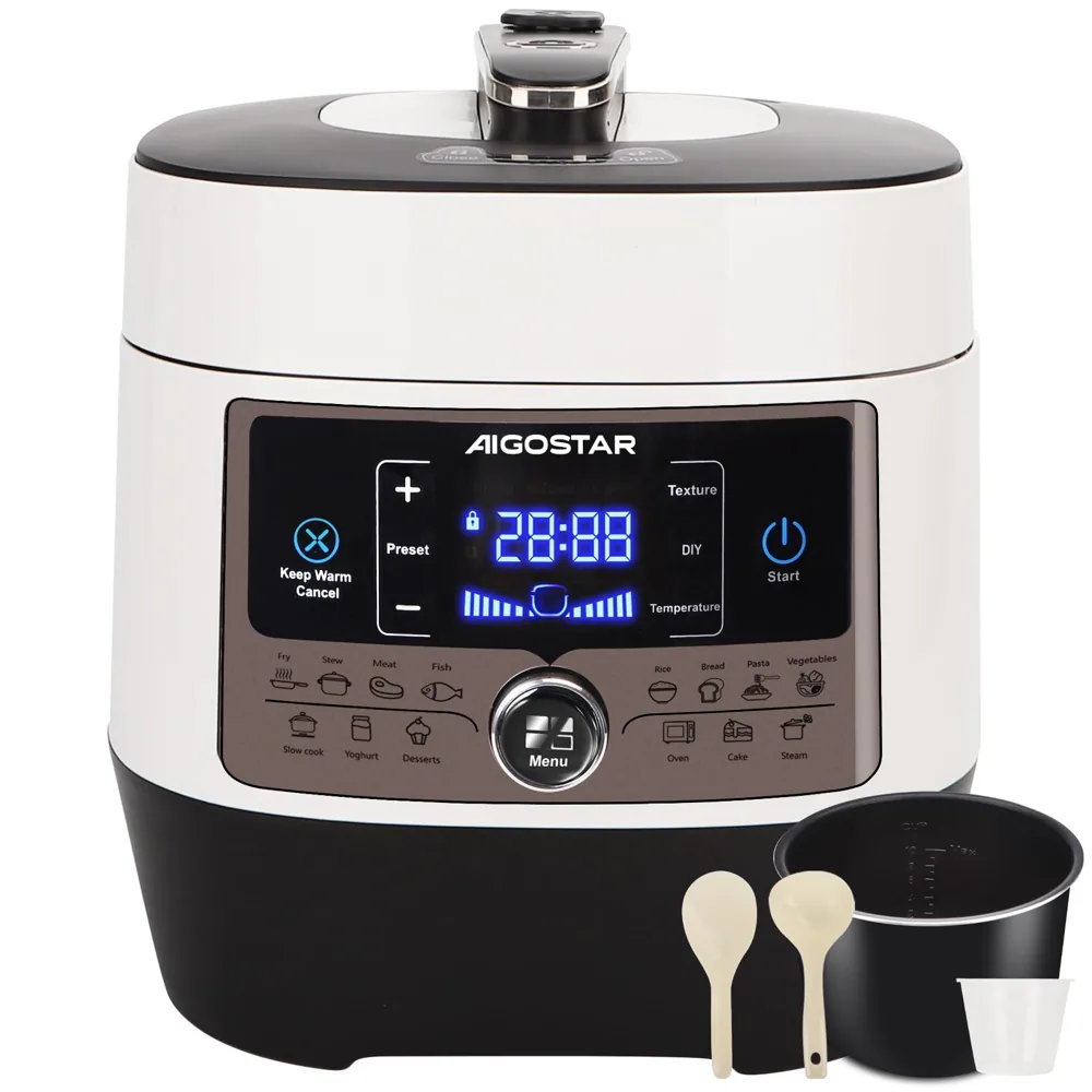 Aigostar olla a presión 5,5 L