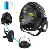 Ventilador de mesa recargable